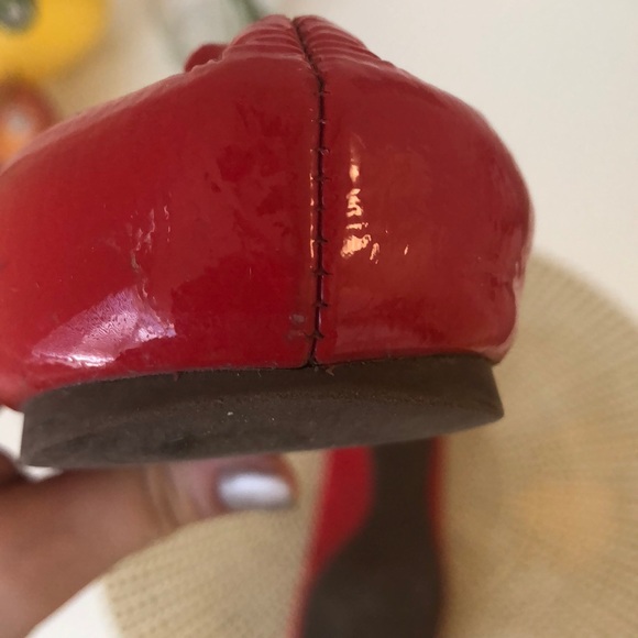 Red Tory Burch Flats - Picture 7 of 8